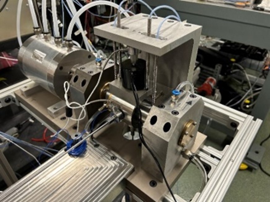 Foil bearing coefficient test rig